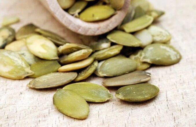 Pumpkin seeds from prostatitis