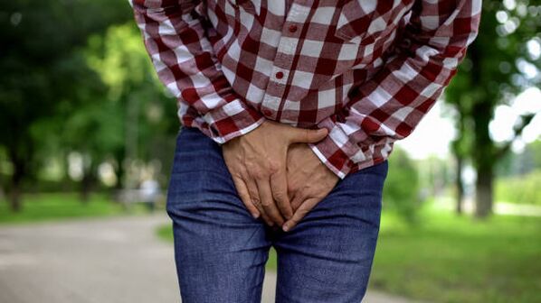Symptoms of prostatitis in men