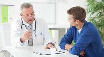 Patients consult with specialists